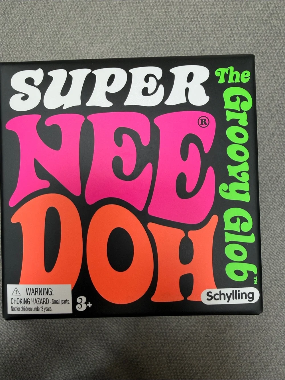 Super NeeDoh the groove glob- blue
